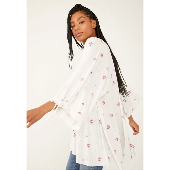 WE THE FREE • Winter Sun Floral Tunic Dress in Ivory Combo - Picture 15 of 15